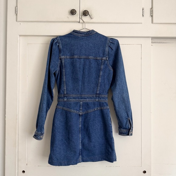 Sezane Alberta Dress - Denim - Picture 3 of 8